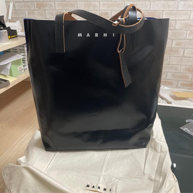 マルニ バイカラー トートバッグ ショッピングバッグ トートバッグ