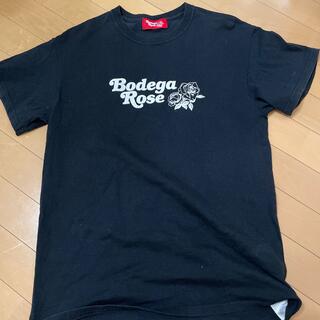 ビームス(BEAMS)のbodegarose Tシャツ　ロゴTシャツ　ブラック　古着　ビンテージ(Tシャツ/カットソー(半袖/袖なし))