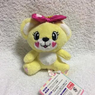 アースマジック(EARTHMAGIC)のマフィーちゃん ぬいぐるみマスコット イエロー(ぬいぐるみ)