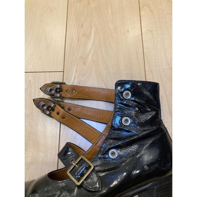 Jean-Paul GAULTIER(ジャンポールゴルチエ)の9日迄☆vintage jean paul gaultier belted b レディースの靴/シューズ(ブーツ)の商品写真