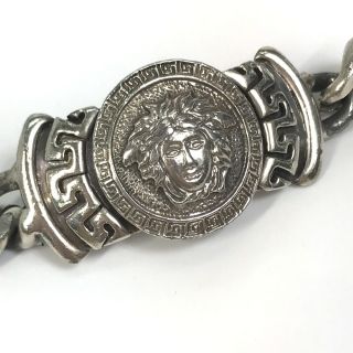 ヴェルサーチ VERSACE メデューサ アクセサリー チェーン ブレスレット メタル シルバー