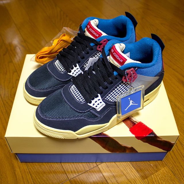 海外 正規品】 - NIKE 28.5cm 即日発送可 4 JORDAN AIR NIKE × UNION