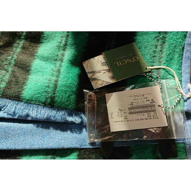 O'NEIL of DUBLIN(オニールオブダブリン)のO’NEIL of DUBLIN キルトスカート グリーン 10 レディースのスカート(ロングスカート)の商品写真