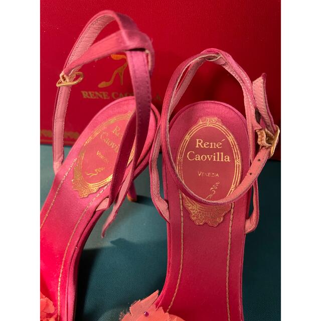 Rene Caovilla レネカオヴィラ サンダル 36 美品-