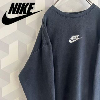 NIKE - 【ナイキ】人気デザイン サイズL刺繍センターロゴスウェット