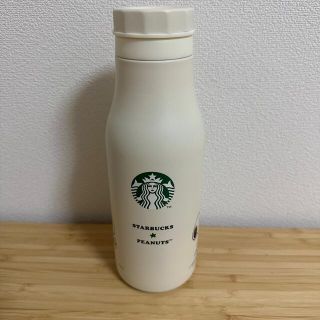 Starbucks Coffee - スタバ ステンレスロゴボトル PEANUTS オフ