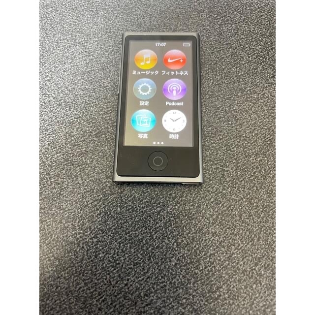 iPod(アイポッド)のipod nano第七世代 スマホ/家電/カメラのオーディオ機器(その他)の商品写真