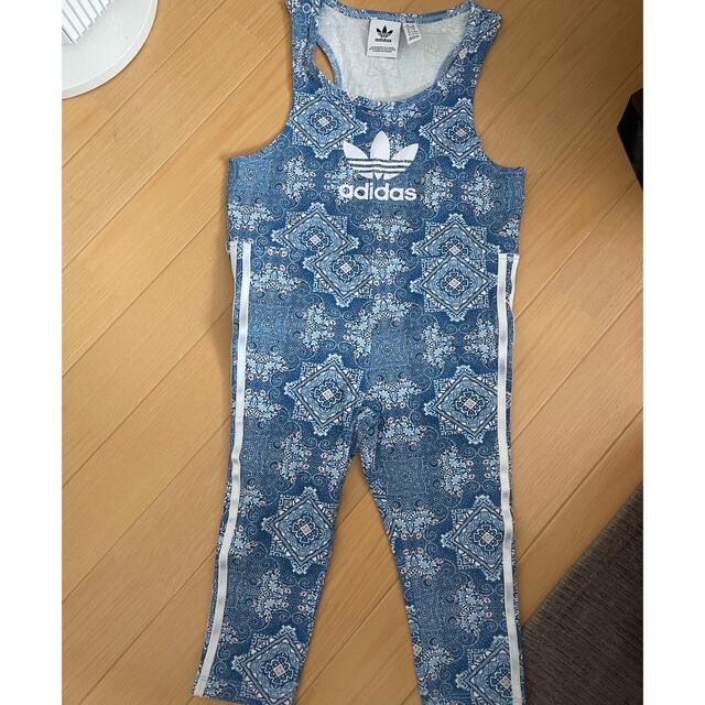 adidas(アディダス)のadidas サロペット 90 キッズ/ベビー/マタニティのキッズ服女の子用(90cm~)(ワンピース)の商品写真