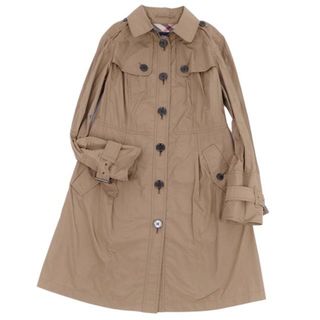 バーバリー(BURBERRY)のバーバリー ロンドン コート シングル トレンチ ライダー レディース 38(トレンチコート)