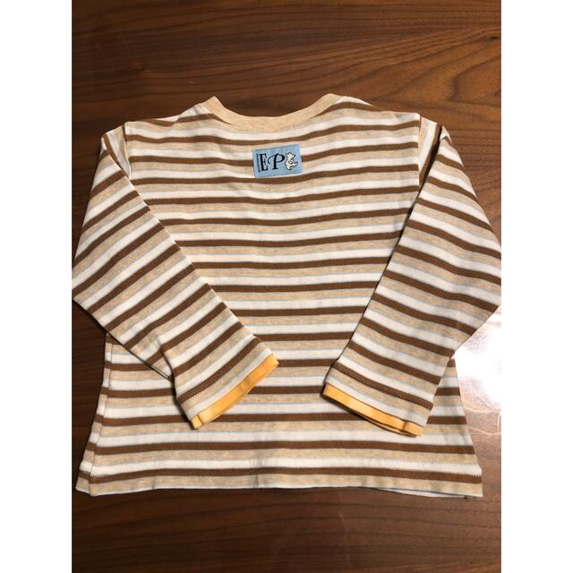 MUJI (無印良品)(ムジルシリョウヒン)のロンT 90 2枚セット キッズ/ベビー/マタニティのキッズ服男の子用(90cm~)(Tシャツ/カットソー)の商品写真