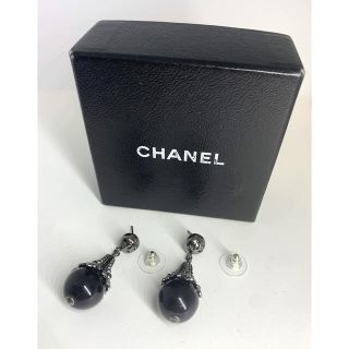 シャネル CHANEL ピアス ココマーク アクセサリー グリポア シルバー