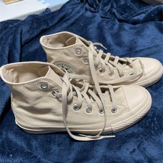 コンバース(CONVERSE)のCONVERSE オールスター モノカラーズ ハイカット ライトベージュ (スニーカー)