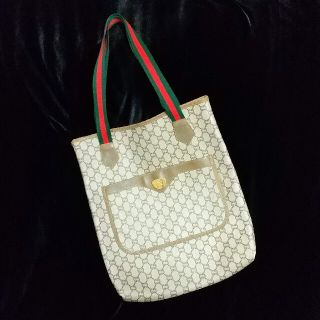 グッチ(Gucci)のオールドグッチ GUCCI Plus ショルダーバック(トートバッグ)