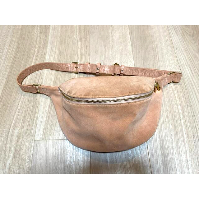 chiiiibag Suede waist bag - ボディバッグ/ウエストポーチ