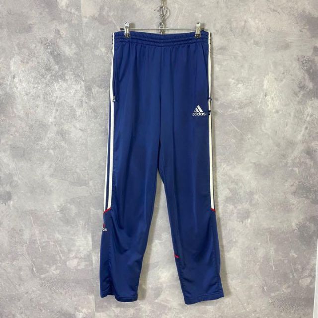 adidas(アディダス)のアディダス 90s トラックジャージ トラックパンツ 青 ネイビー メンズのパンツ(その他)の商品写真