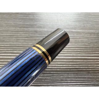 ペリカン スーべレーン M800 万年筆 M 中字 PF刻印 雛2羽 ブルー 青