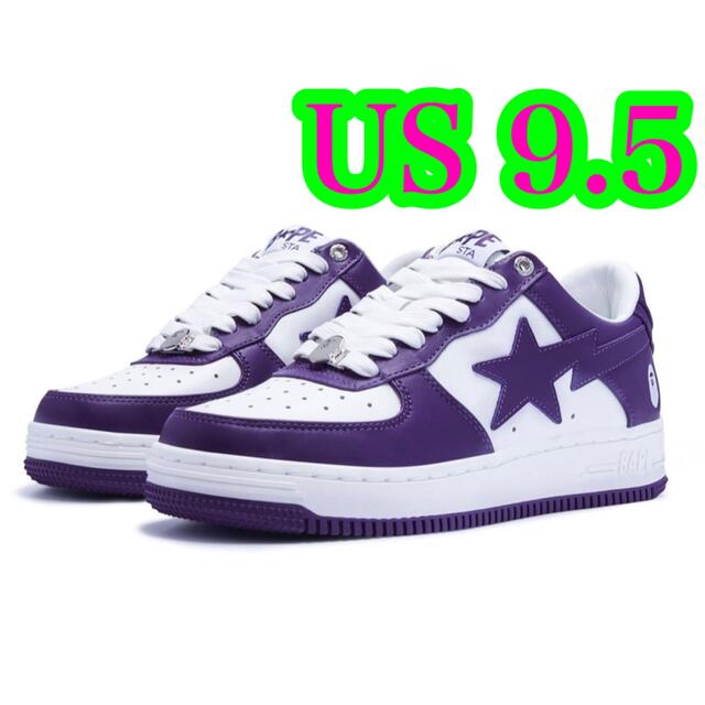 A BATHING APE(アベイシングエイプ)のA BATHING APE BAPE STA #4 PURPLE 27.5cm メンズの靴/シューズ(スニーカー)の商品写真