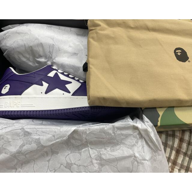 A BATHING APE(アベイシングエイプ)のA BATHING APE BAPE STA #4 PURPLE 27.5cm メンズの靴/シューズ(スニーカー)の商品写真