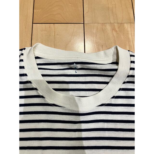 mont bell(モンベル)のmontbell ボーダーTシャツ メンズのトップス(Tシャツ/カットソー(七分/長袖))の商品写真