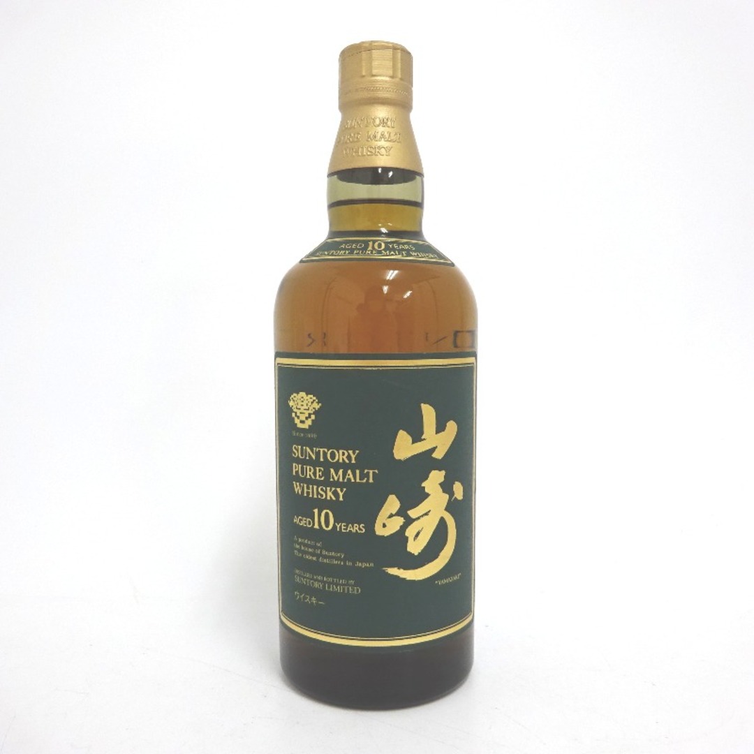 サントリー ピュアモルトウィスキー 山崎 10年 750ml-