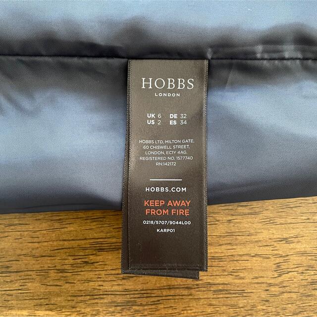 Y様専用です。HOBBS   ワンピース　MOONウール生地　34 レディースのワンピース(ひざ丈ワンピース)の商品写真