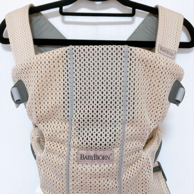 BABYBJORN 【美品】ベビービョルン MINI Air メッシュ(パーリーピンク) 抱っこ紐の通販 by tama ベビージョルン抱っこ紐 メッシュ☆パーリーピンク☆