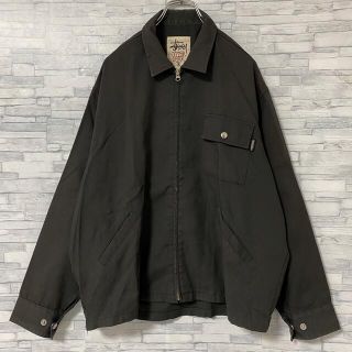 OLD STUSSY オールドステューシー スイングトップ ブルゾン ブラック