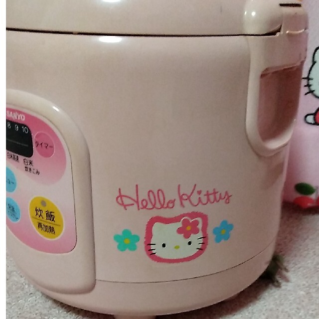 ハローキティ 炊飯器 訳あり ジャンク品 ハローキティ 炊飯器 訳あり ジャンク品