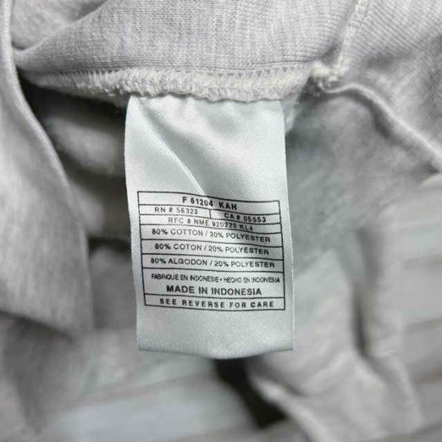906【希少XLサイズ】ナイキ☆刺繍パイルロゴ　白タグ　USA製　スウェット