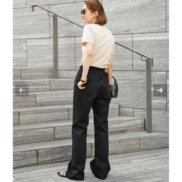 DEUXIEME CLASSE - Baggy デニム (BLACK)の通販 by ちゃんちゃん's DEUXIEME CLASSE - Baggy デニム (BLACK)の通販 by ちゃんちゃん's