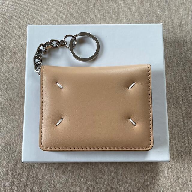 2年保証』 Margiela Martin Maison - レザー Nude 折り財布 カード