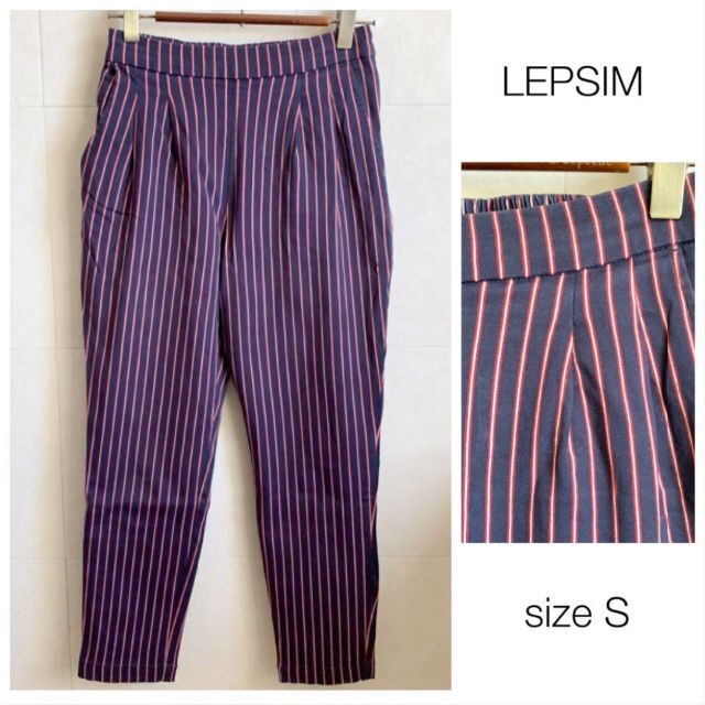 LEPSIM(レプシィム)のLEPSIM ストライプパンツ lowrys farm レディースのパンツ(カジュアルパンツ)の商品写真