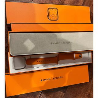 アップルウォッチ(Apple Watch)のアップルウォッチ　HERMES エルメススポーツバンド(腕時計)