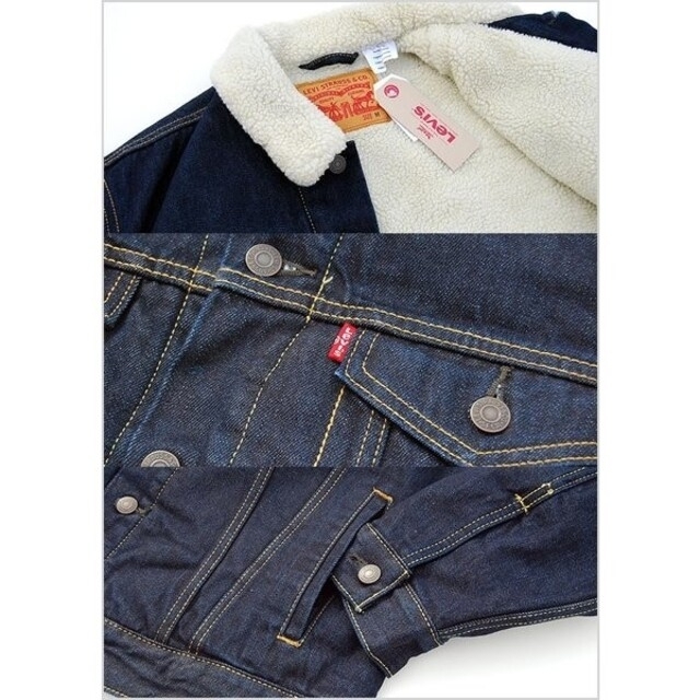 Levi's - 【L】リーバイス 裏ボア Gジャン デニム ジャケット Levi's - 【L】リーバイス 裏ボア Gジャン デニム ジャケット