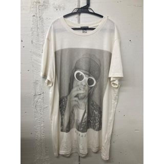 エイチアンドエム(H&M)のカートコバーン　フォトTシャツ(Tシャツ(半袖/袖なし))