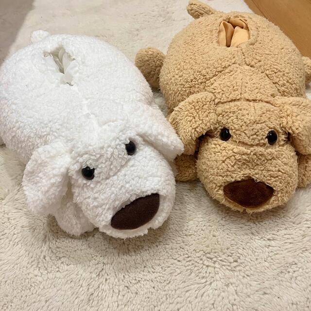 犬 ティッシュケース ティッシュカバー ティッシュボックスの 犬 ティッシュケース ティッシュカバー ティッシュボックスの