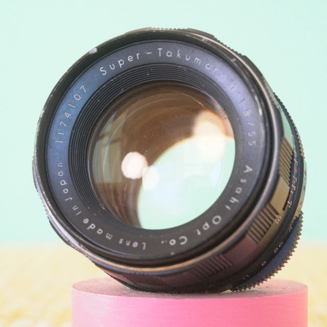 フィルムカメラSuper-Takumar 55mm f1.8 前期型 オールドレンズ #107