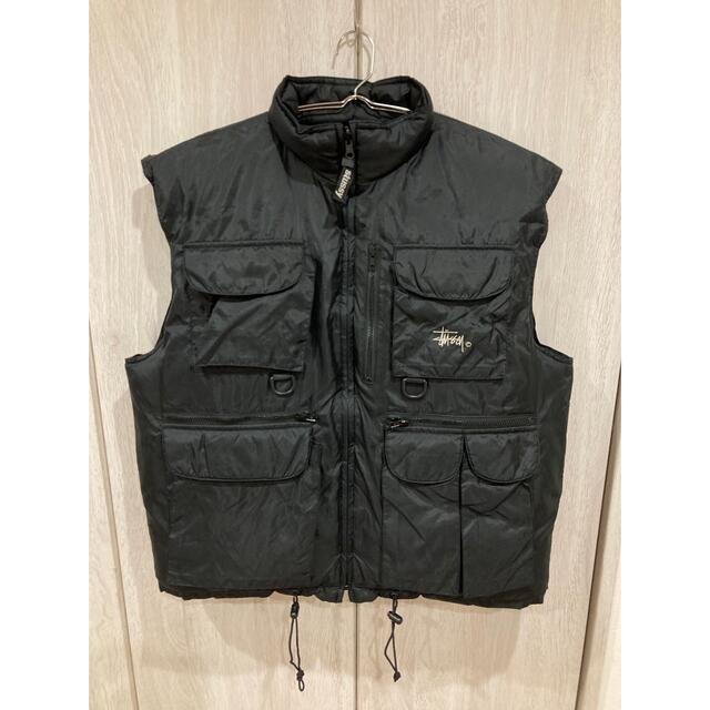 STUSSY REVERSIBLE QUILTED VEST リバーシブルベスト