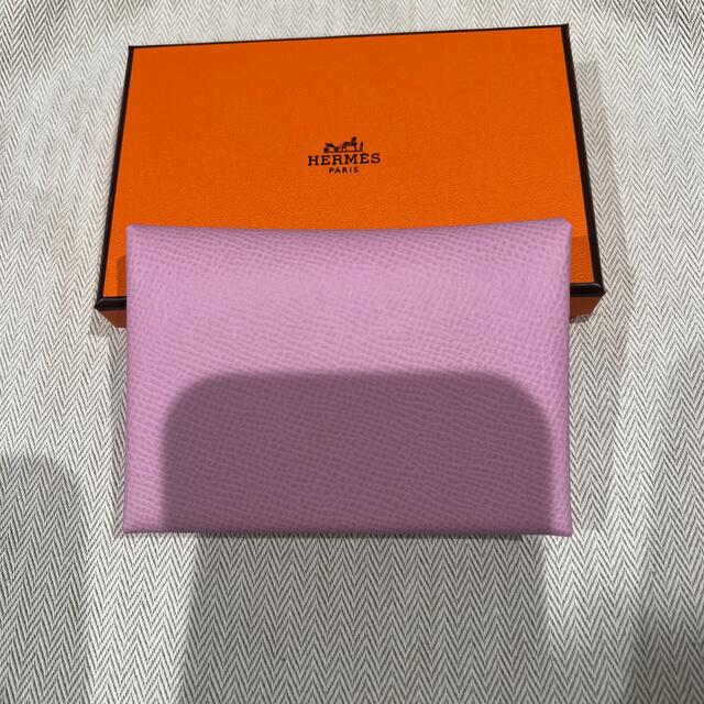 大人の上質 Hermes エルメス ガルヴィ デュオ コインケース カード