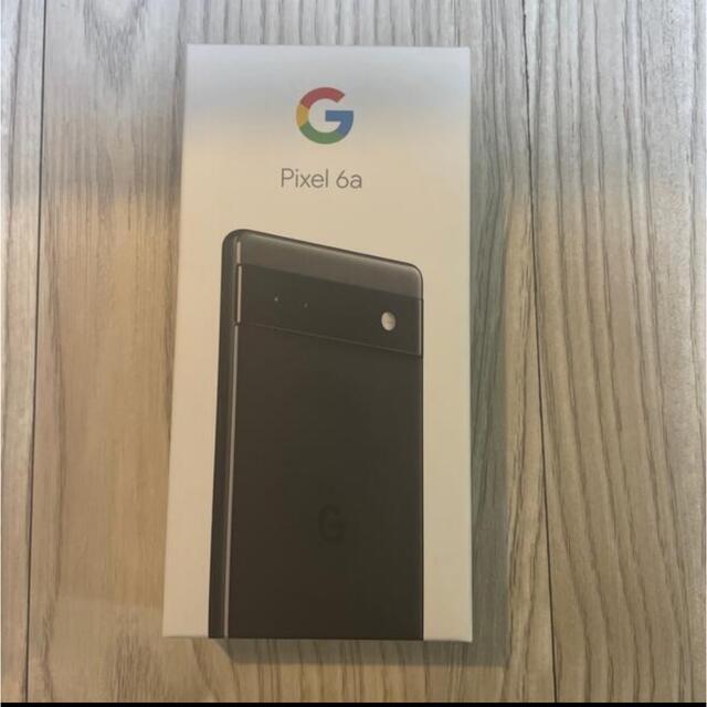 【新製品】Google Pixel 6a チャコール 128GB SimFreeスマートフォン本体