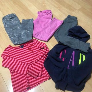 ギャップキッズ(GAP Kids)の130 まとめ売り GAP 女の子　パンツ　トレーナー　レギンス　(パンツ/スパッツ)