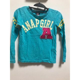 アナップガール(ANAP GiRL)のANAP GIRL 長袖Tシャツ　XS（135〜145）(Tシャツ/カットソー)