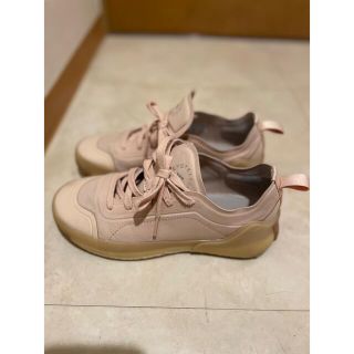 adidas ステラマッカートニー スニーカー 24cm ピンク クリーニング済