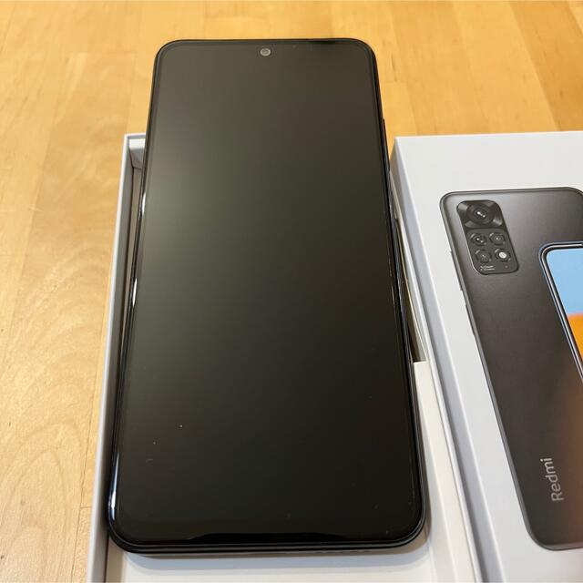 ANDROID(アンドロイド)の【開封、通信確認のみ】Redmi Note11 Graphite Gray スマホ/家電/カメラのスマートフォン/携帯電話(スマートフォン本体)の商品写真