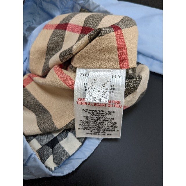 BURBERRY(バーバリー)のバーバリーロンドン　チルドレン　ウィンドブレーカー【2Y/92cm】 キッズ/ベビー/マタニティのキッズ服男の子用(90cm~)(ジャケット/上着)の商品写真