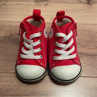 コンバース(CONVERSE)のコンバース　赤スニーカー12cm(スニーカー)