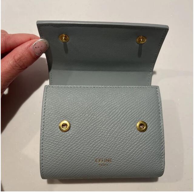 セリーヌ　三つ折り財布　ミニ財布 ミニウォレット　CELINE　q536　【