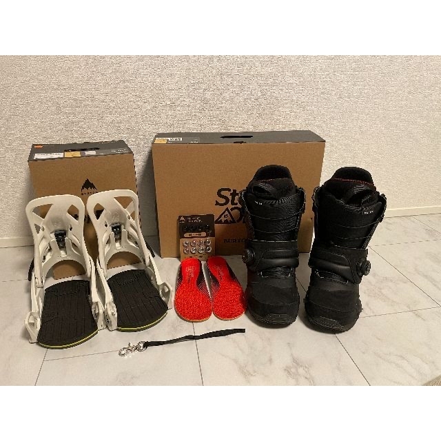 国内外の人気 STEP アカサカサガスBURTON - BURTON ON セット ステップ
