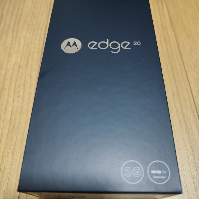 スマートフォン本体moto edge20 フロストオニキス　新品未開封