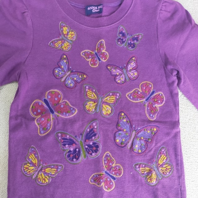 ANNA SUI mini(アナスイミニ)のANNA SUI mini トレーナー 140 キッズ/ベビー/マタニティのキッズ服女の子用(90cm~)(Tシャツ/カットソー)の商品写真